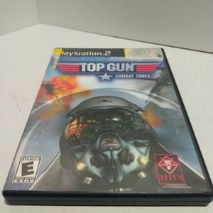PlayStation 2 game. Top Gun Combat Zones. Pre owned.